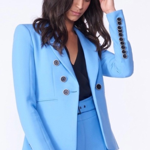 Veronica Beard Jackets & Blazers - Veronica Beard Colson Dickey Blazer Jacket Blue Size 8